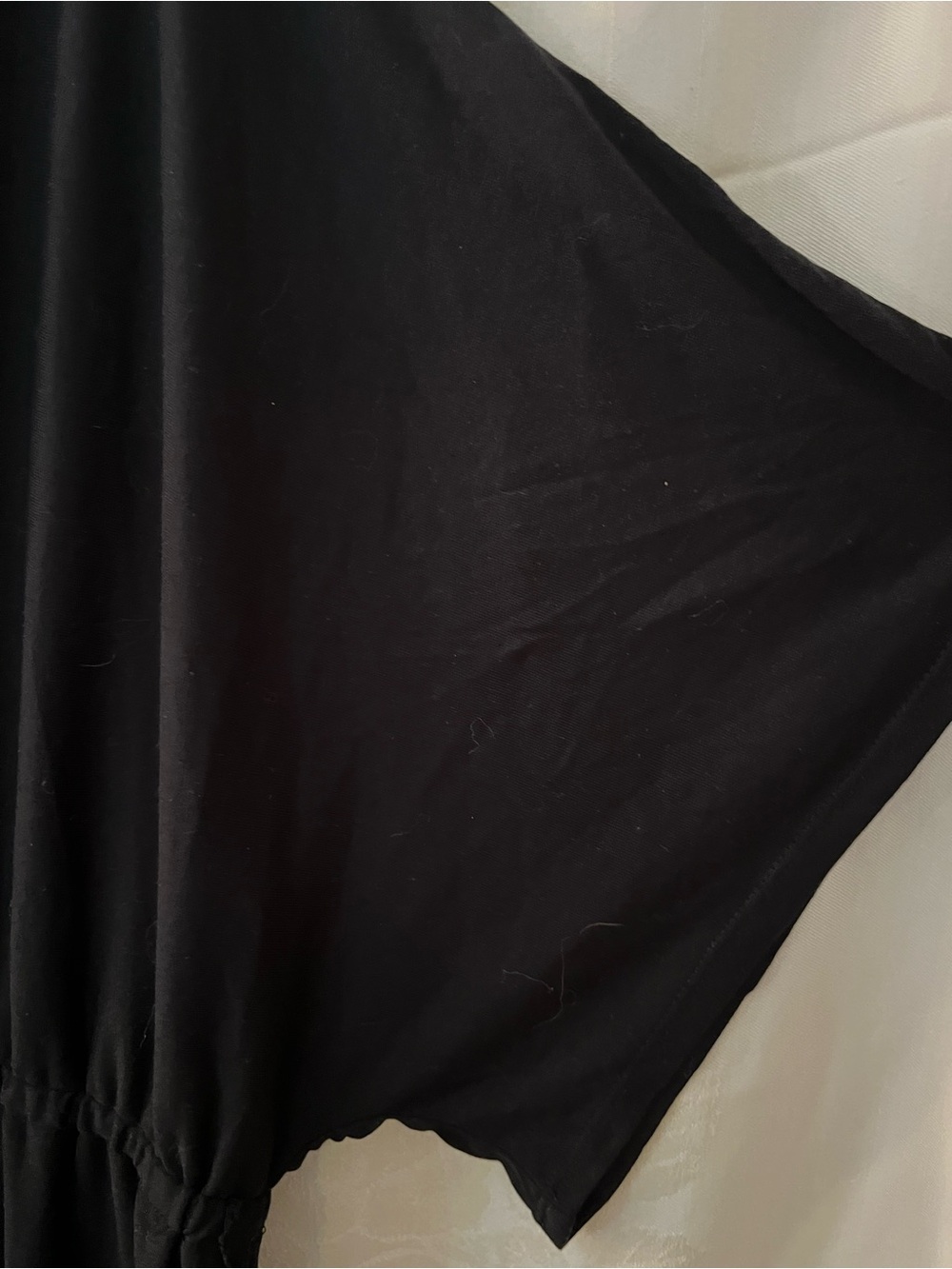 Swimsuits For All Black V-Neck Tunic with silver Printed Hem Motif size 26 - Picture 7 of 7